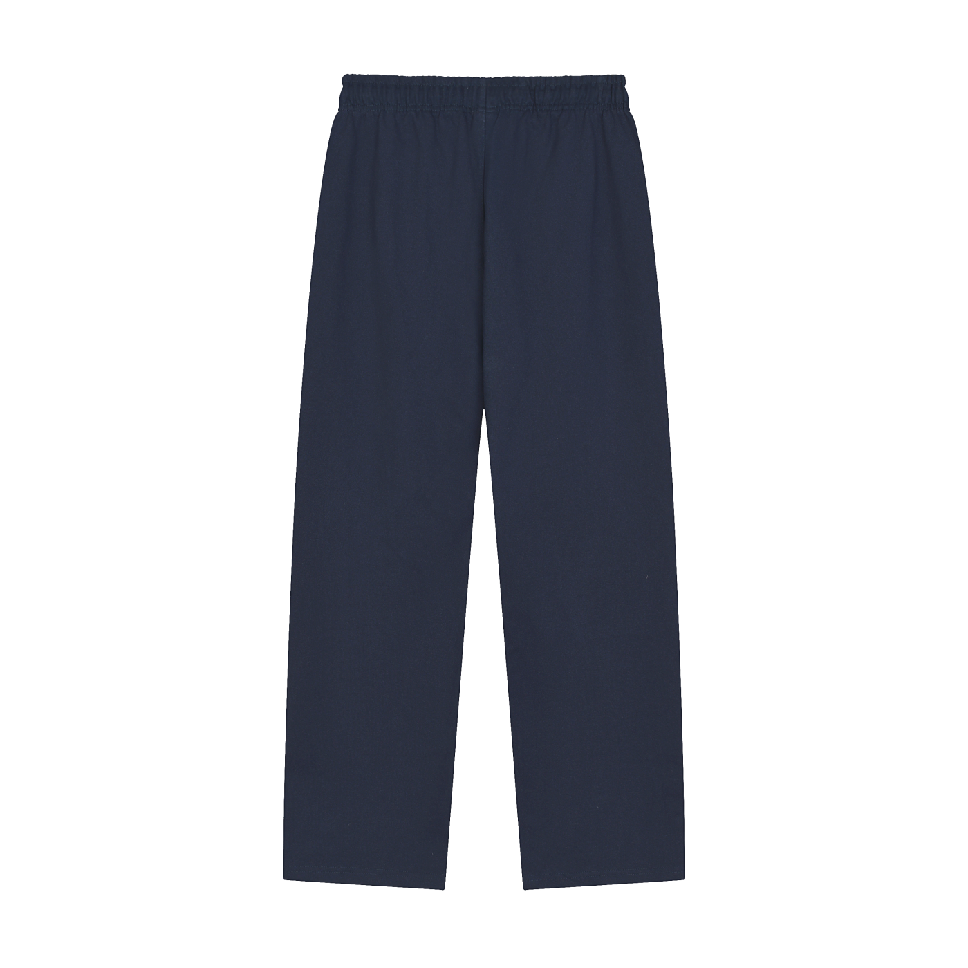 RIVTURO. EN. BLU- Solid Color Straight-Leg Sweatpants