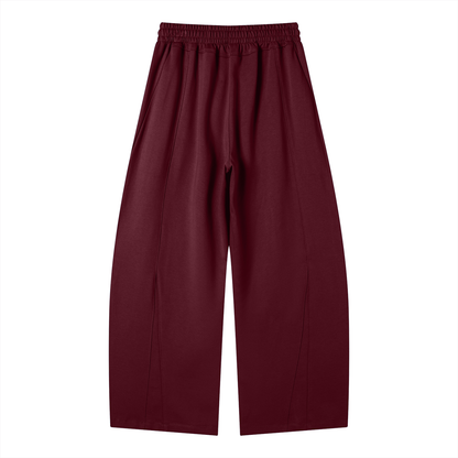 Heavyweight Wide Leg Panel Sweatpants