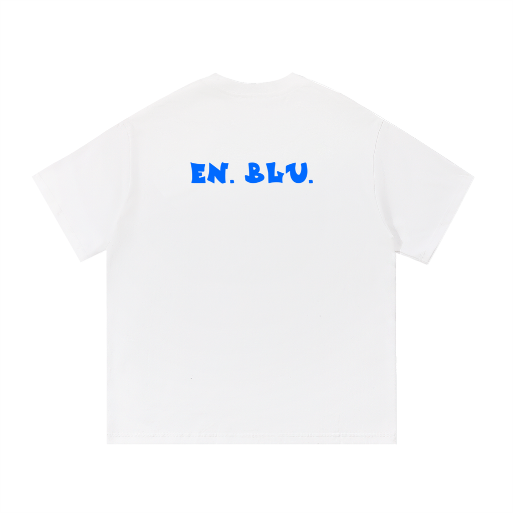 RIVTURO. EN. BLU- Essential Cotton T-Shirt