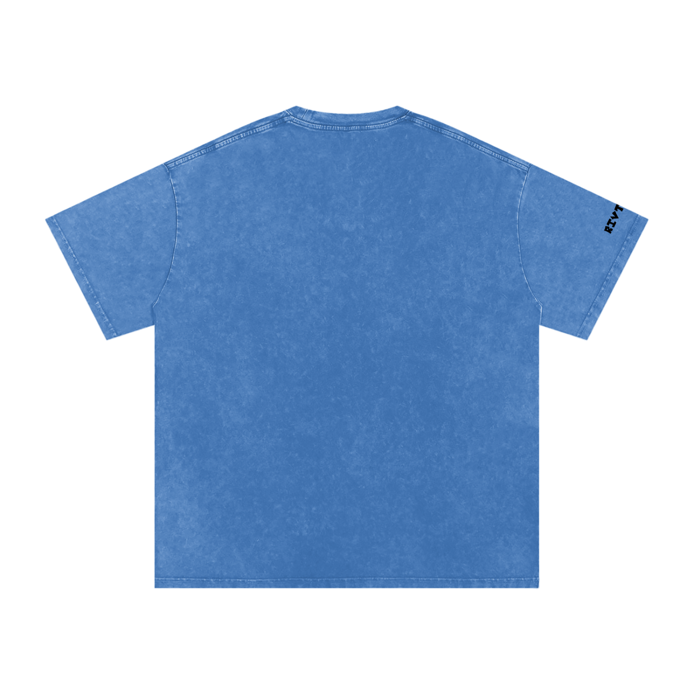 RIVTURO. NEW LOGO- Snow Washed Oversized Cotton T-Shirt