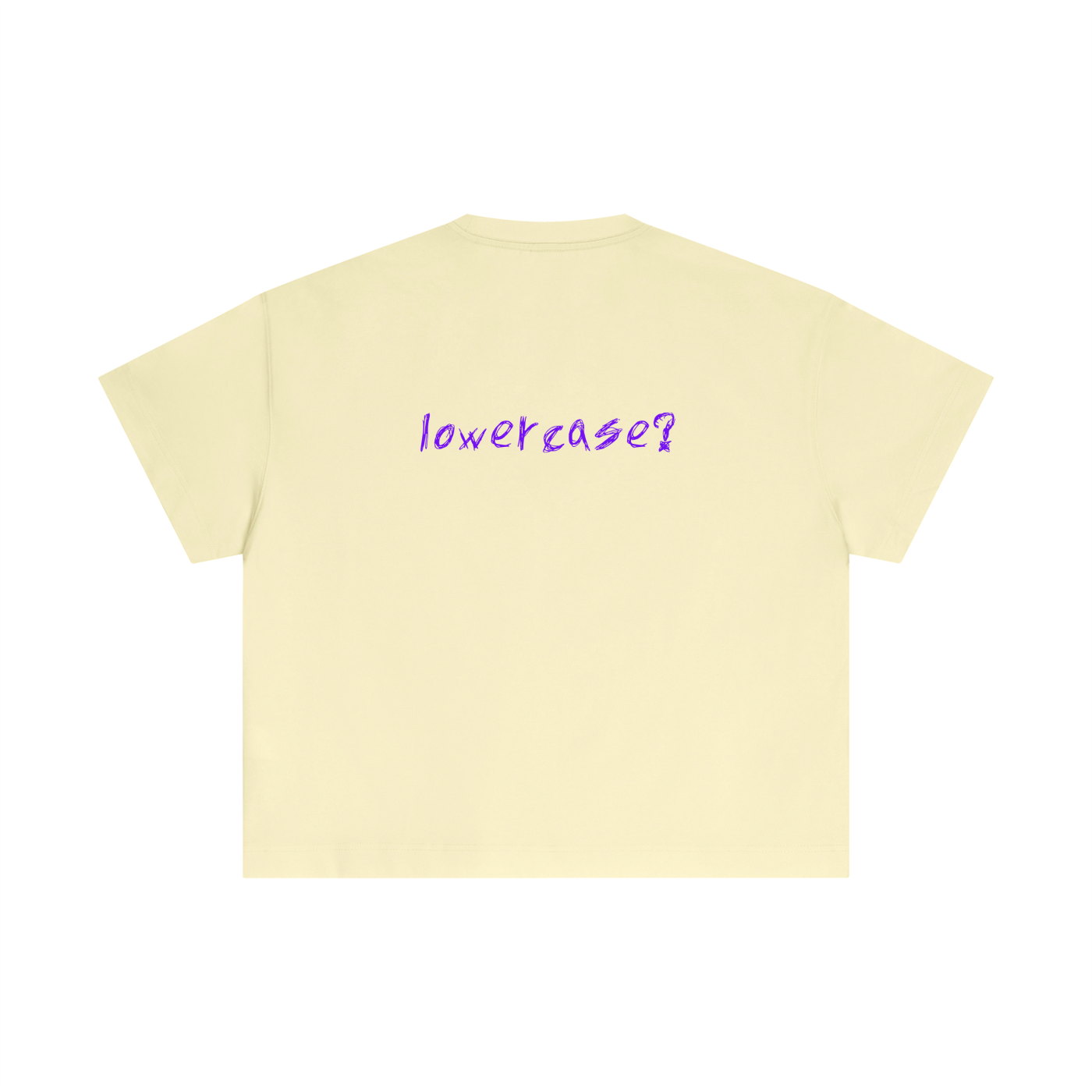 rivturo. Lower case? Essential Cotton Boxy T-Shirt