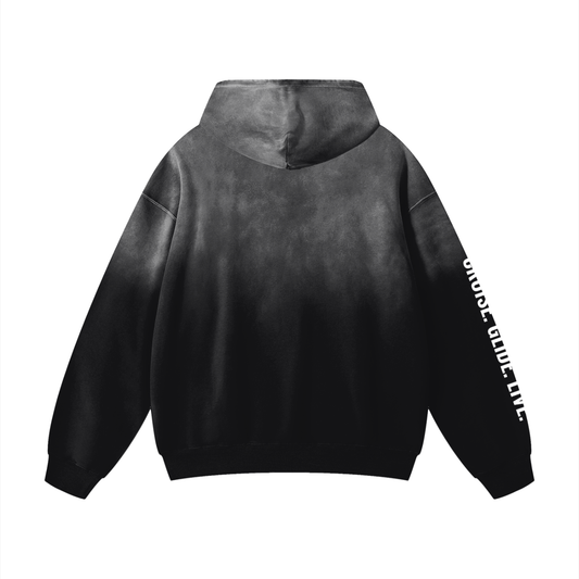RIVTURO- Heavyweight Sunfade Oversized Hoodie