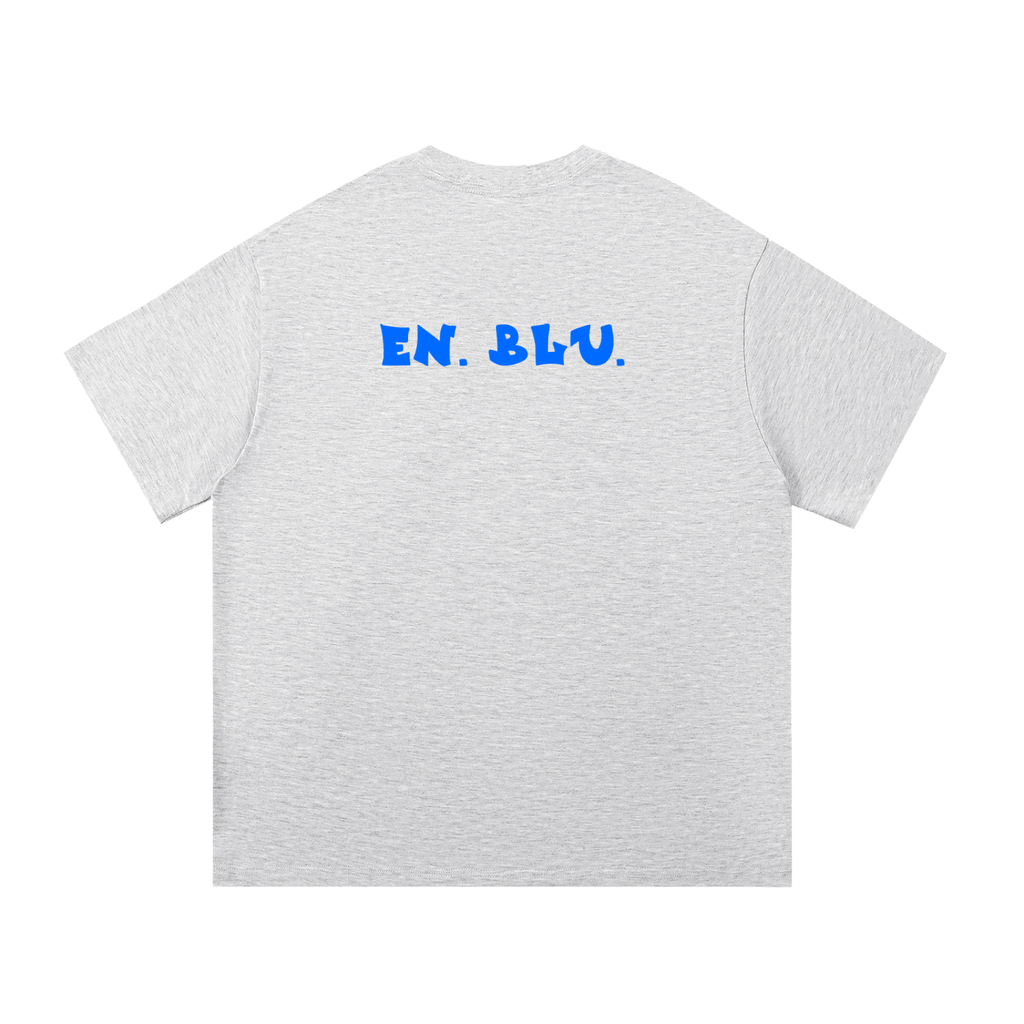 RIVTURO. EN. BLU- Essential Cotton T-Shirt