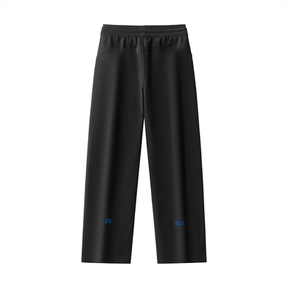 WOMENS- RIVTURO. EN. BLU- Essential Drawstring Straight-Leg Sweatpants