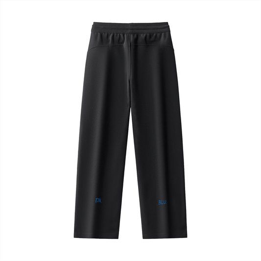 WOMENS- RIVTURO. EN. BLU- Essential Drawstring Straight-Leg Sweatpants