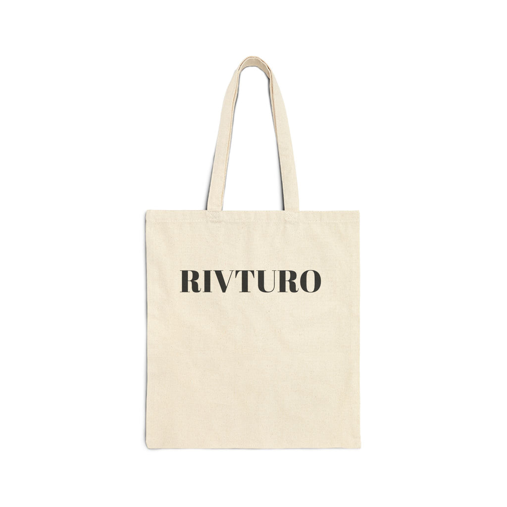 RIVTURO- Cotton Canvas Tote Bag