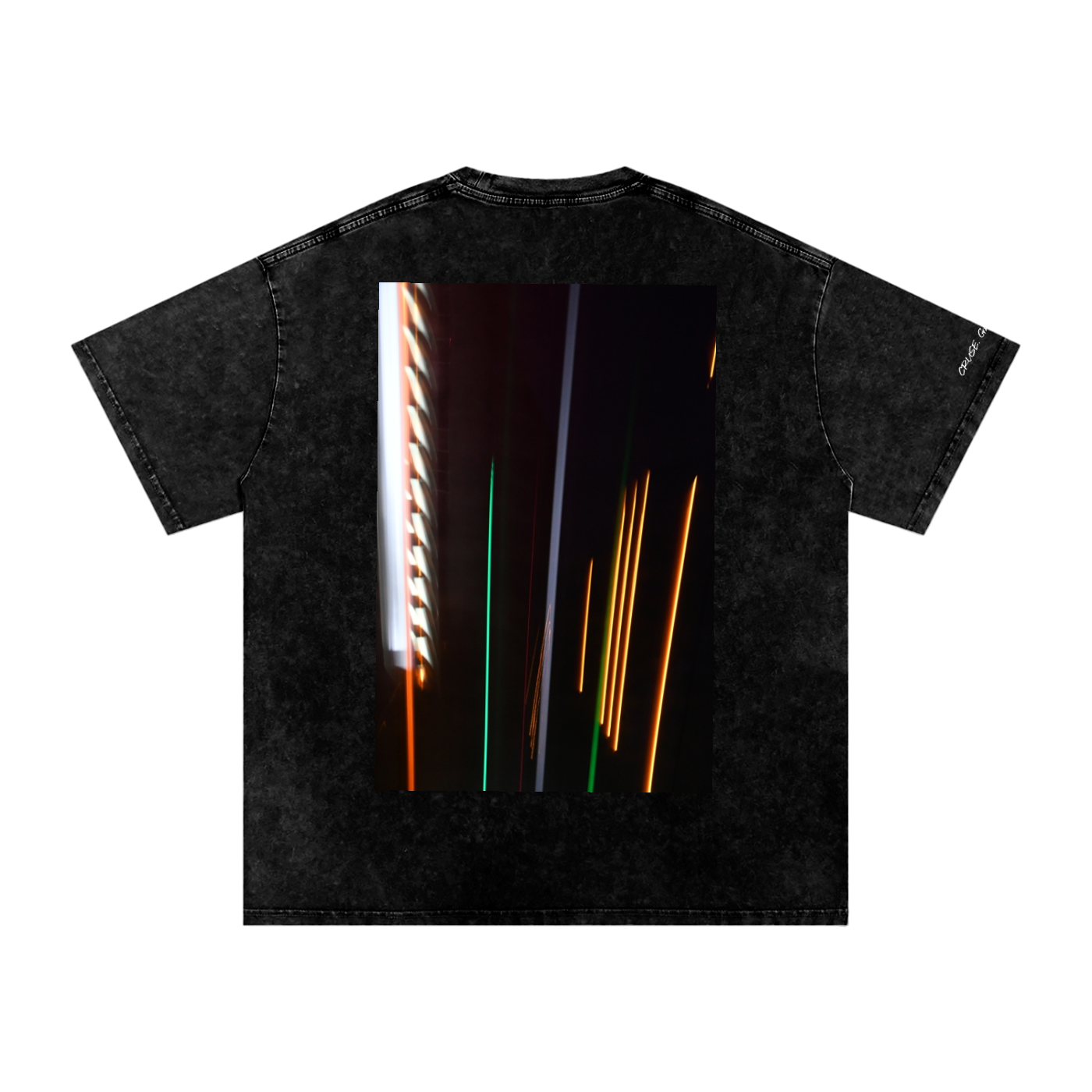 RIVTURO- Snow Washed Oversized Cotton T-Shirt