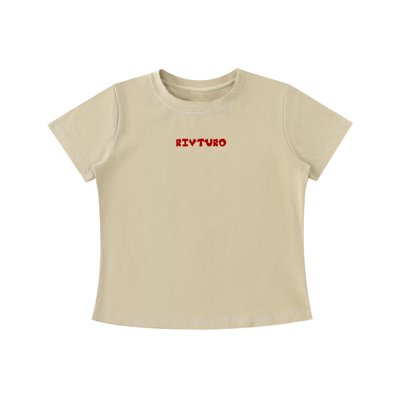 WOMENS. RIVTURO- Vintage Wash Slim Fit T-shirt