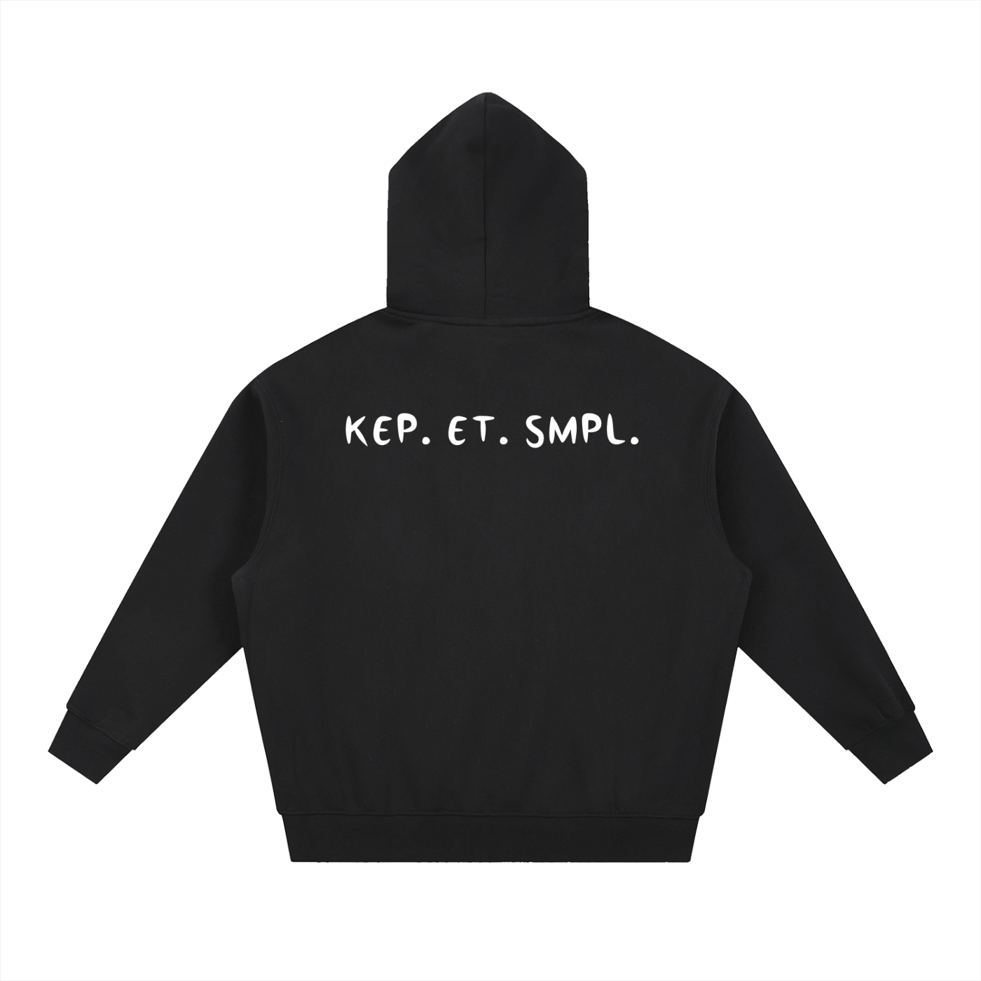 RIVTURO. KEP. ET. SMPL. Essential Oversized Boxy Fit Fleece Hoodie