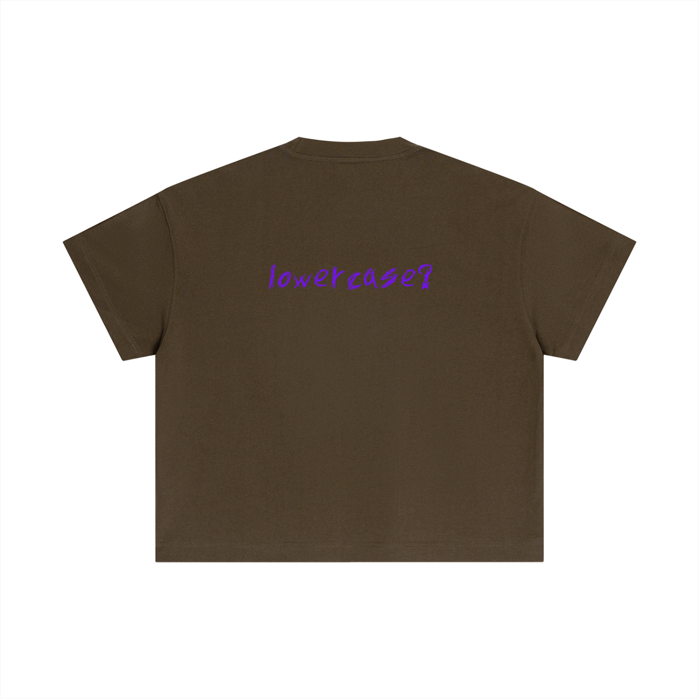 rivturo. Lower case? Essential Cotton Boxy T-Shirt