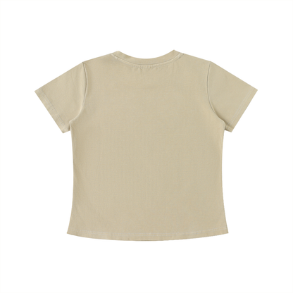 WOMENS. RIVTURO- Vintage Wash Slim Fit T-shirt