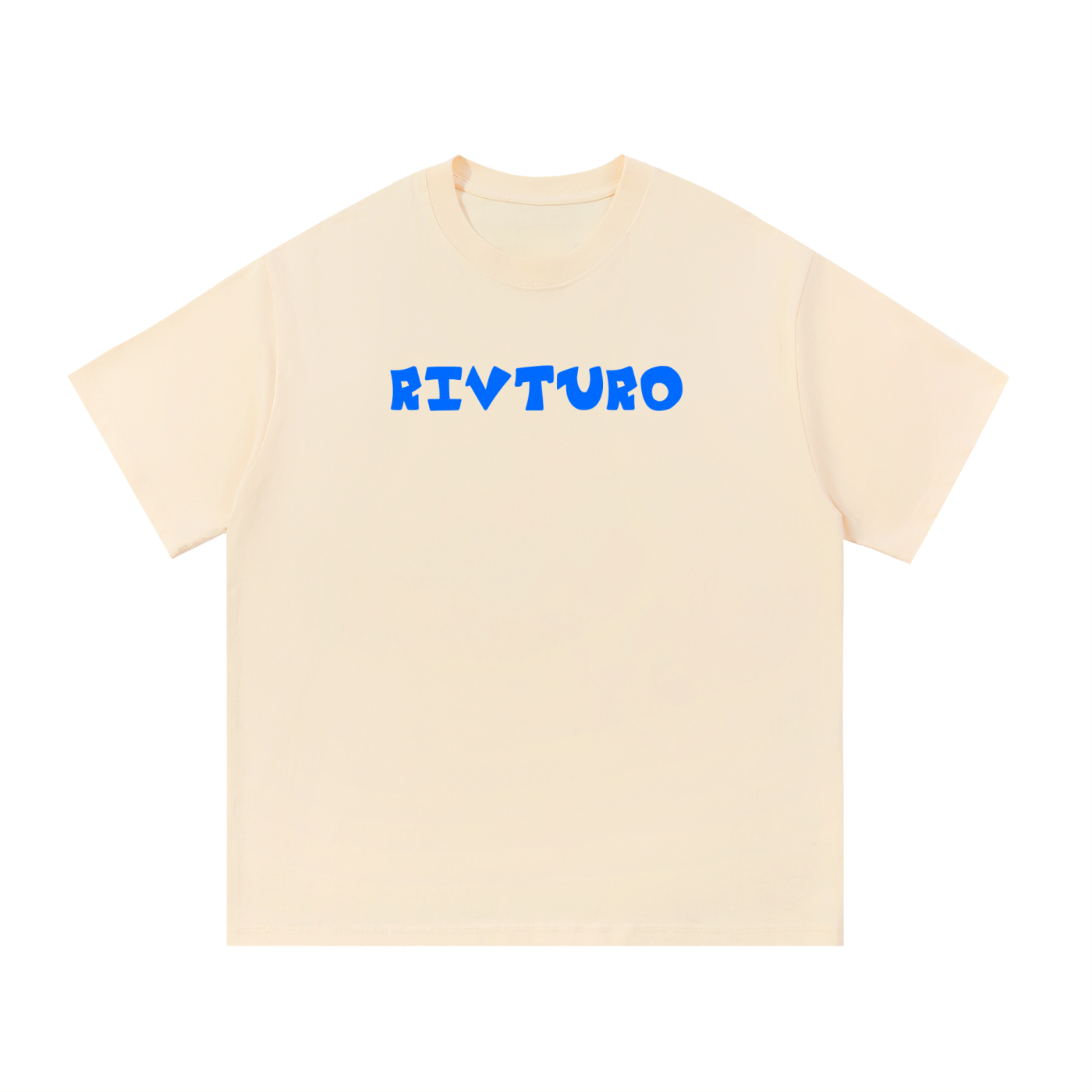 RIVTURO. EN. BLU- Essential Cotton T-Shirt