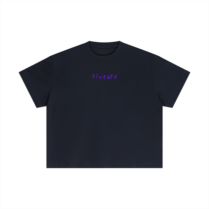 rivturo. Lower case? Essential Cotton Boxy T-Shirt