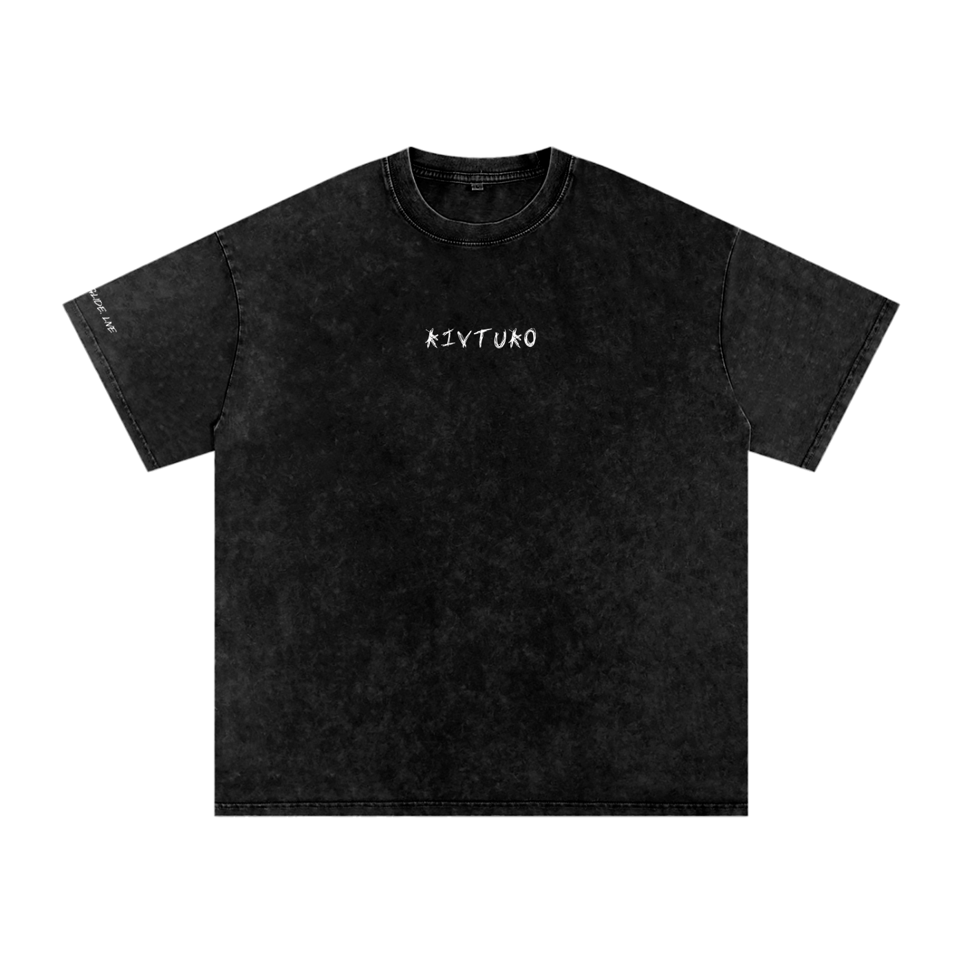 RIVTURO- Snow Washed Oversized Cotton T-Shirt