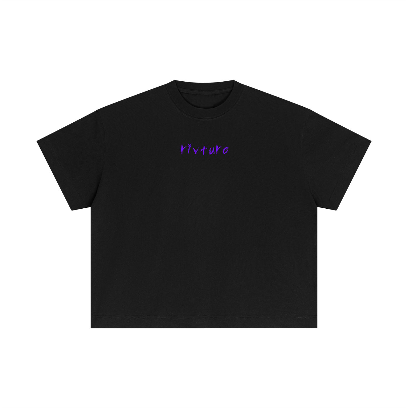 rivturo. Lower case? Essential Cotton Boxy T-Shirt