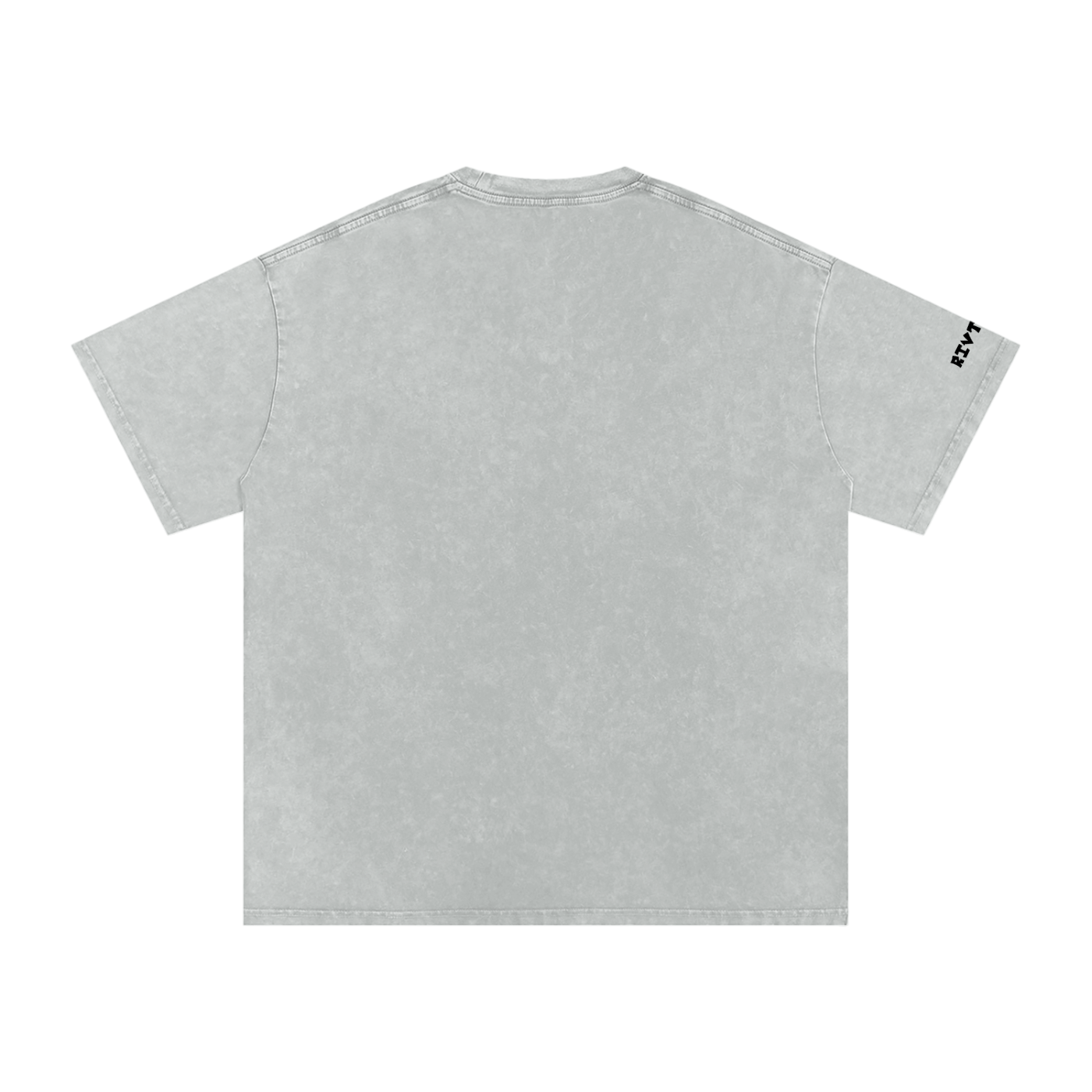 RIVTURO. NEW LOGO- Snow Washed Oversized Cotton T-Shirt