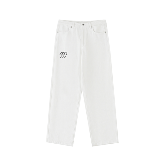 RIVTURO- Heavyweight Cotton Straight-Leg Pants