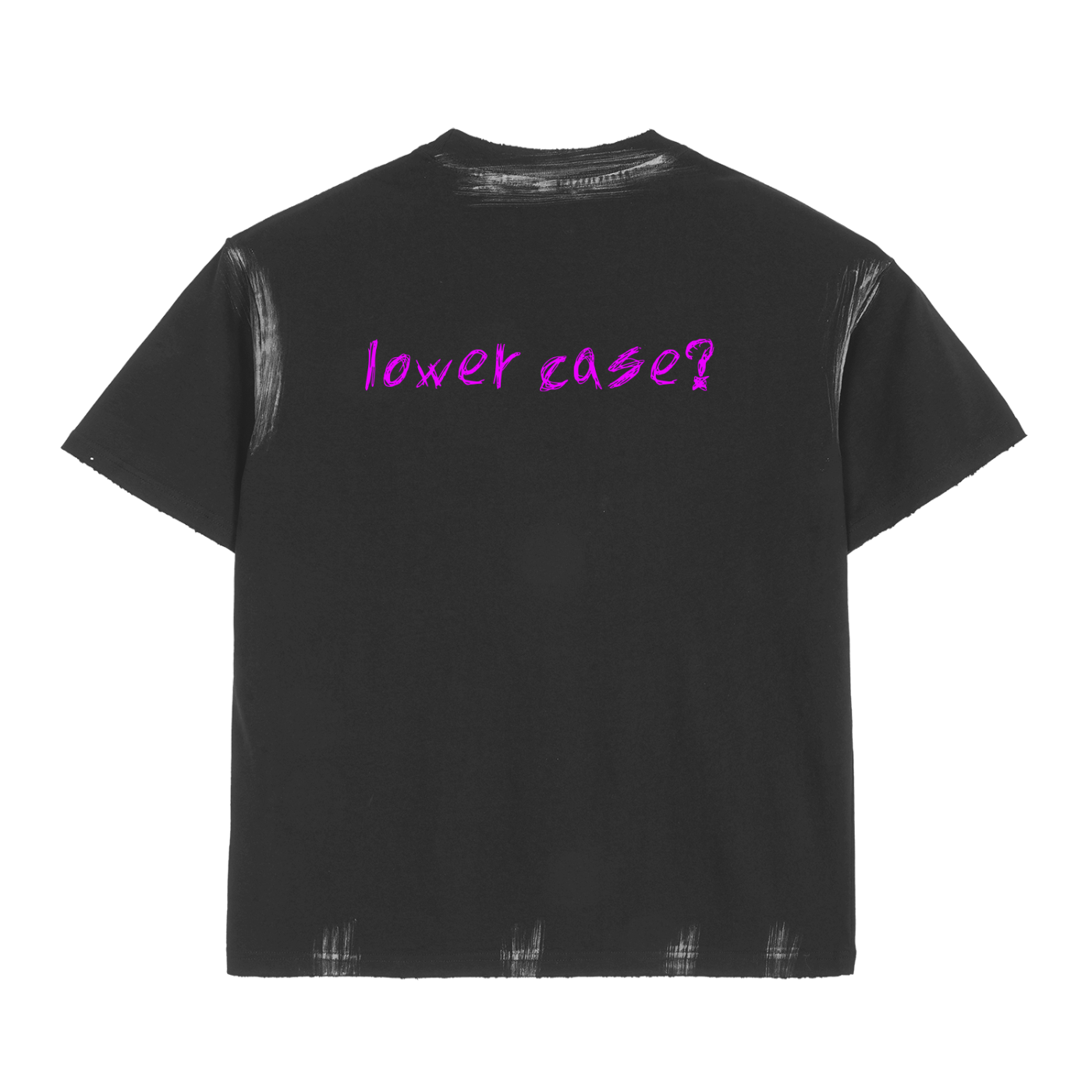 rivturo- lower case?- Hand Brushed Cotton T-Shirt