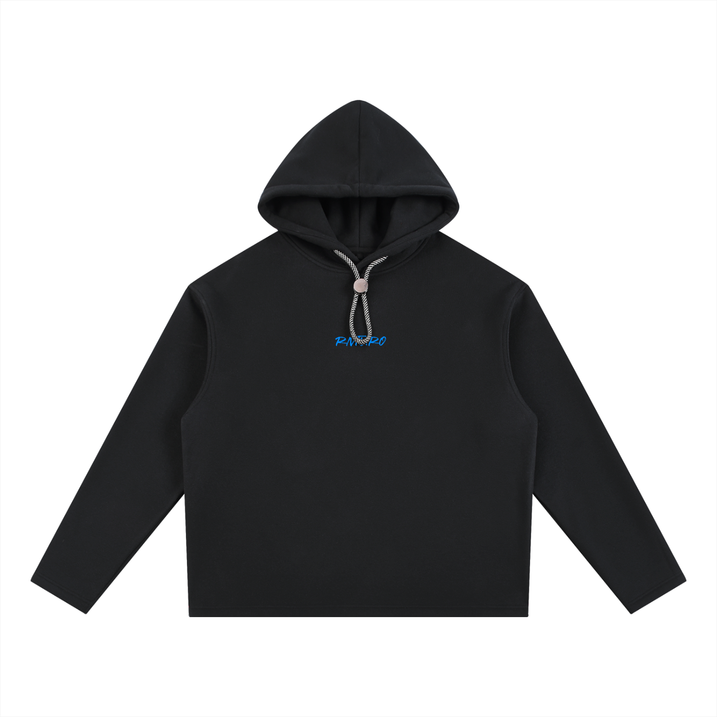 RIVTURO. EN. BLU- Oversized Fleece Hoodie