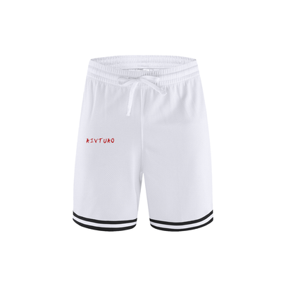 Classic Stripe Trim Basketball Shorts