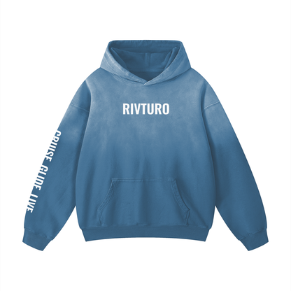 RIVTURO- Heavyweight Sunfade Oversized Hoodie