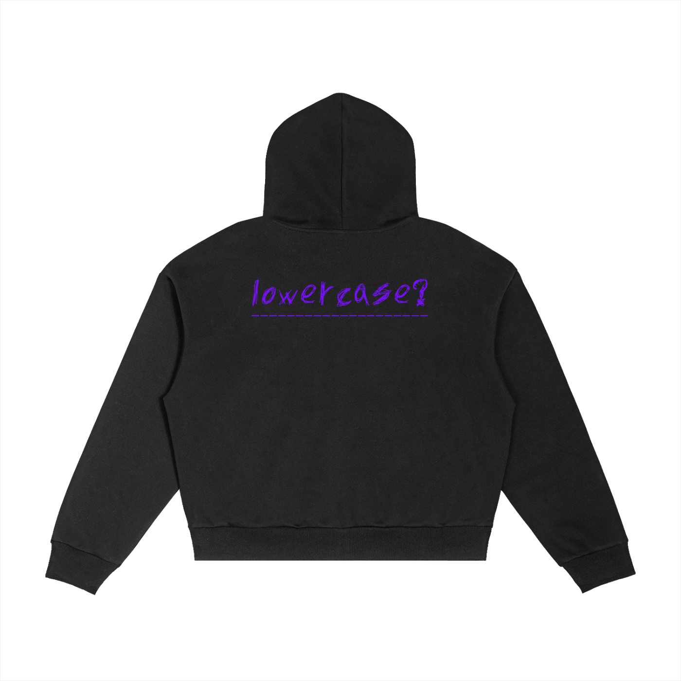 rivturo- lowercase? Contrast Plaid Boxy Zip Hoodie