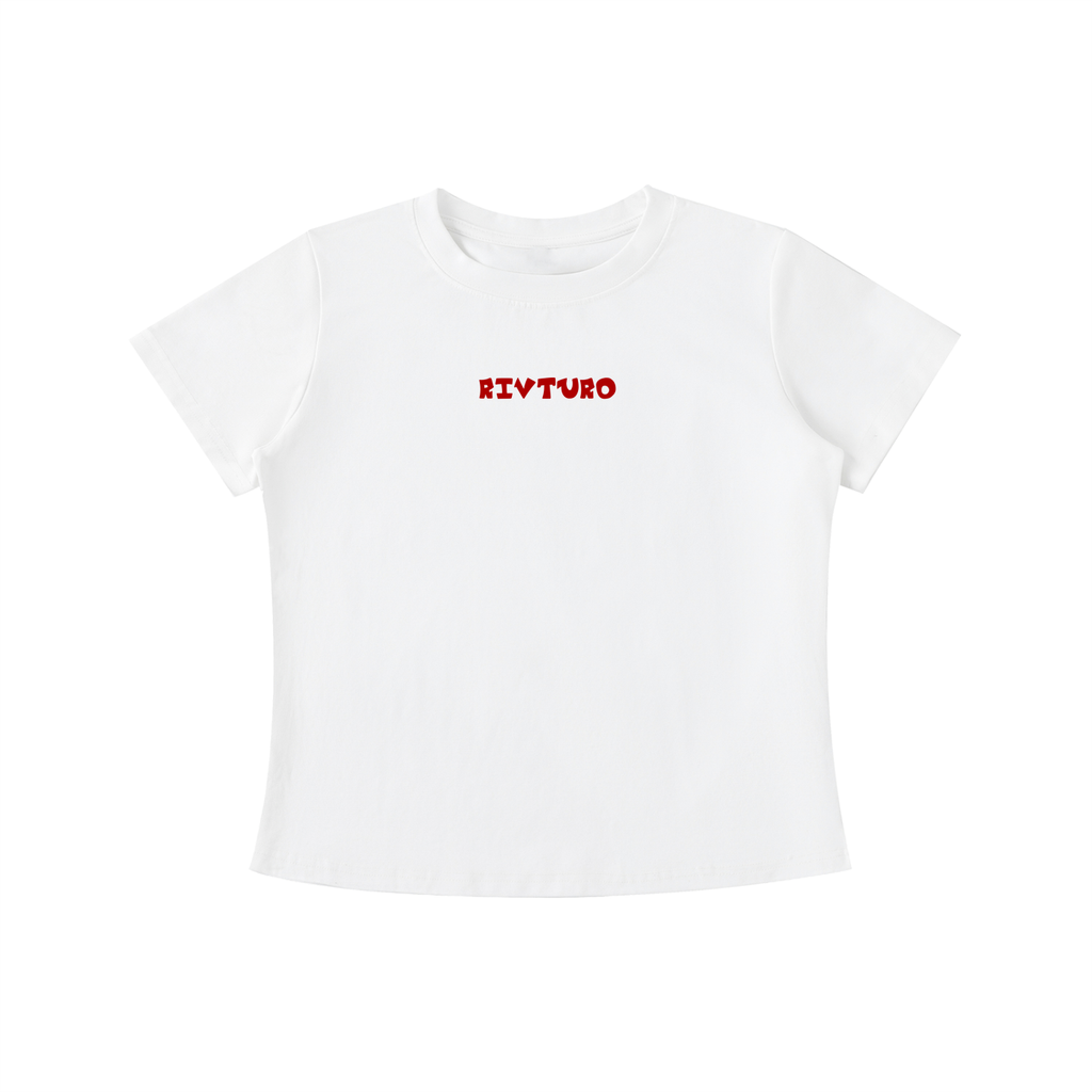 WOMENS. RIVTURO- Vintage Wash Slim Fit T-shirt