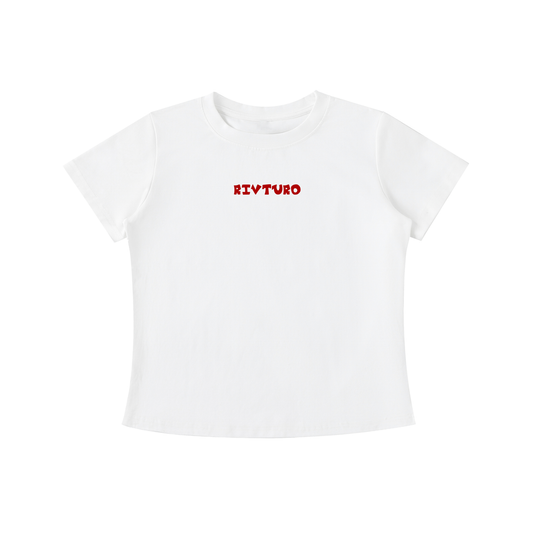 WOMENS. RIVTURO- Vintage Wash Slim Fit T-shirt