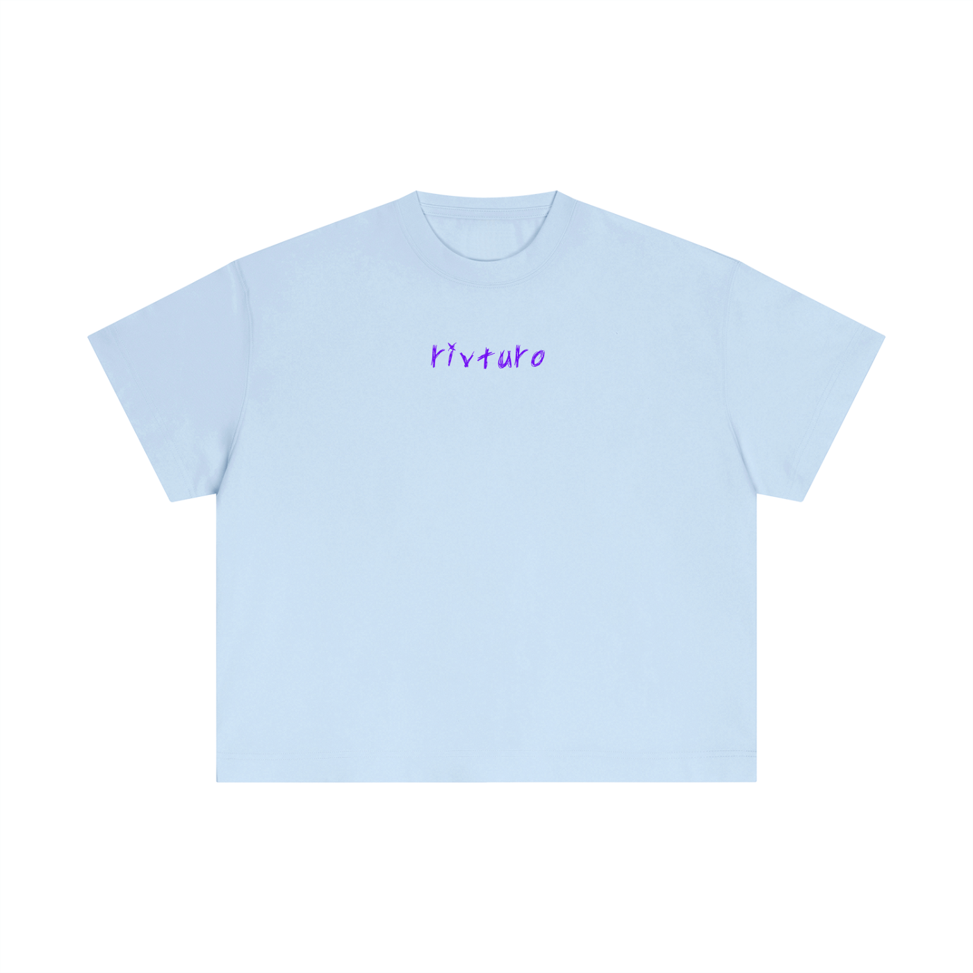 rivturo. Lower case? Essential Cotton Boxy T-Shirt