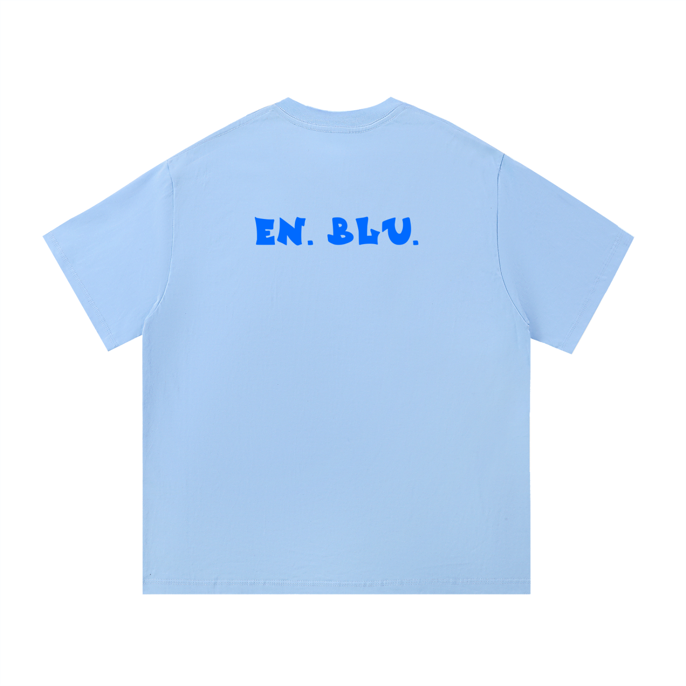 RIVTURO. EN. BLU- Essential Cotton T-Shirt