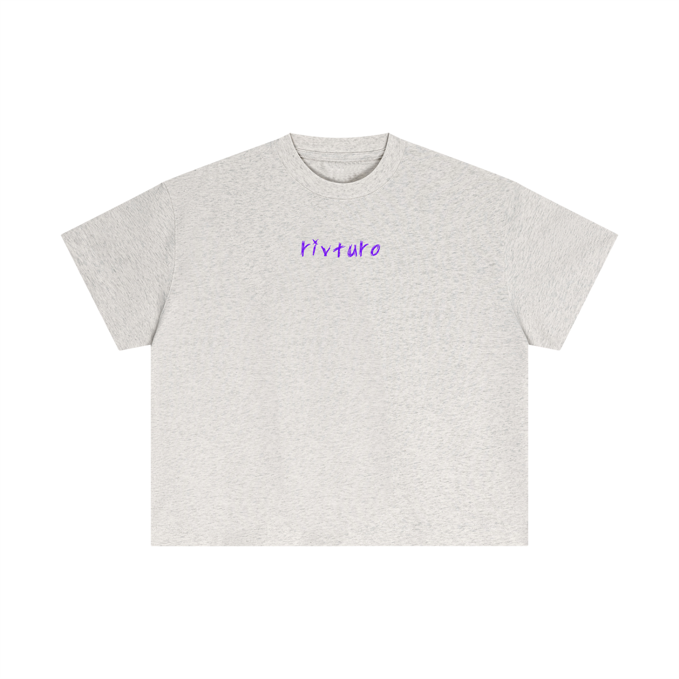 rivturo. Lower case? Essential Cotton Boxy T-Shirt