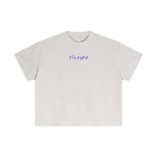rivturo. Lower case? Essential Cotton Boxy T-Shirt
