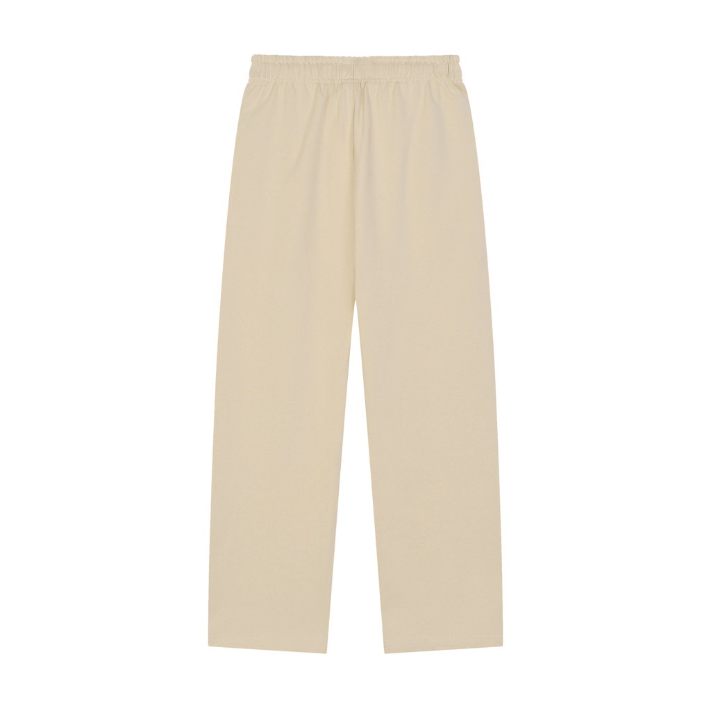 RIVTURO. EN. BLU- Solid Color Straight-Leg Sweatpants