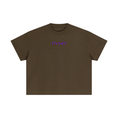 rivturo. Lower case? Essential Cotton Boxy T-Shirt