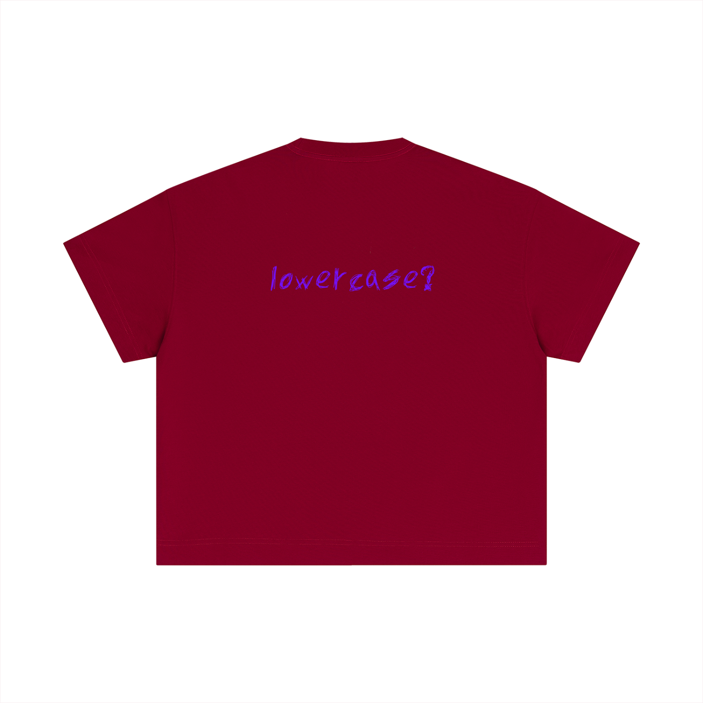 rivturo. Lower case? Essential Cotton Boxy T-Shirt