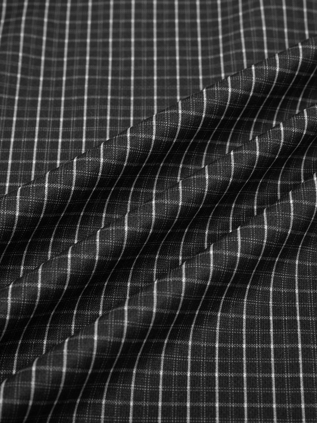 rivturo- lowercase? Contrast Plaid Boxy Zip Hoodie